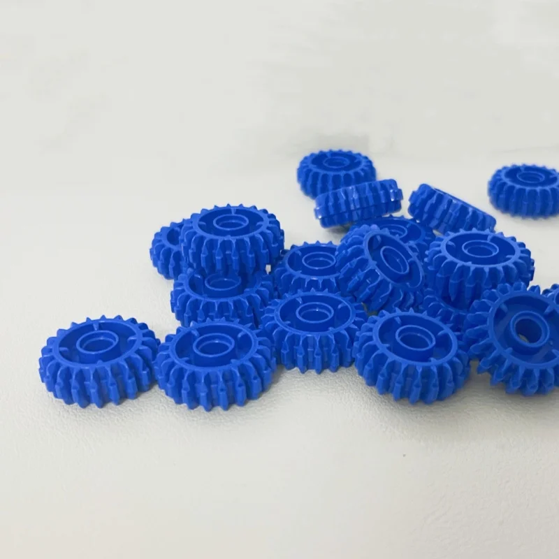 기술 MOC용 이중 베벨 벽돌 장난감, DIY 빌딩 블록, 하이테크 호환 가능,..