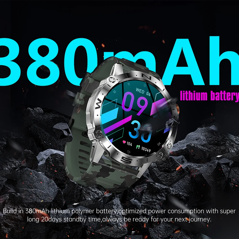 LEMFO  Ƹ Ʈġ,  ȭ, ߿ ,  Ʈ ġ 2023, 1.43 ġ, 466*466 HD ȭ, ȵ̵ K59