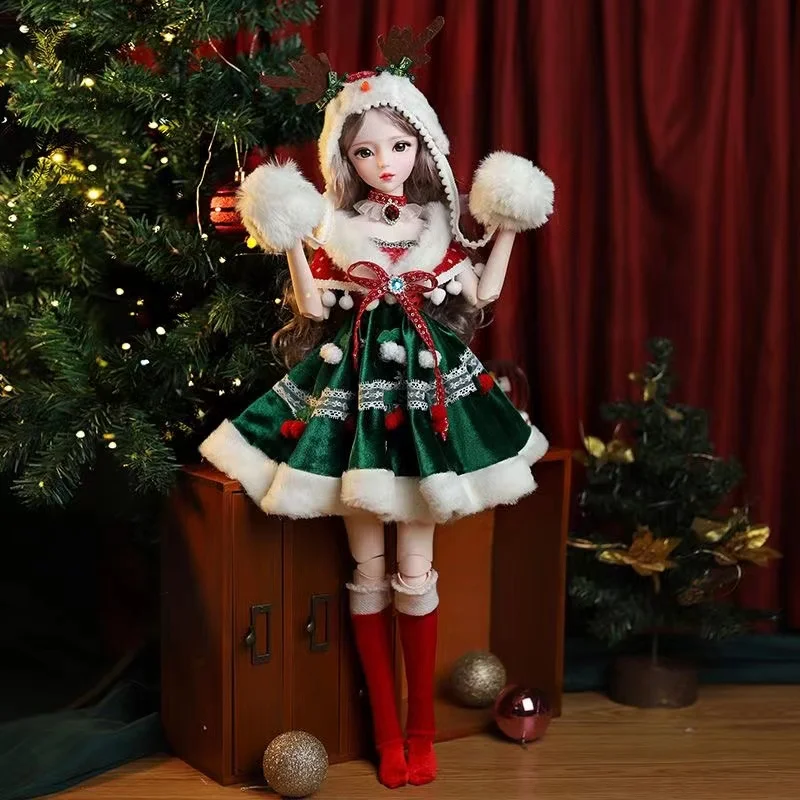 カスタム関節人形☆豪華セットフィギュア☆小物十一点★60センチの迫力 60センチメートルbjd人形1/3球体関節人形かわいい厚化粧顔フル