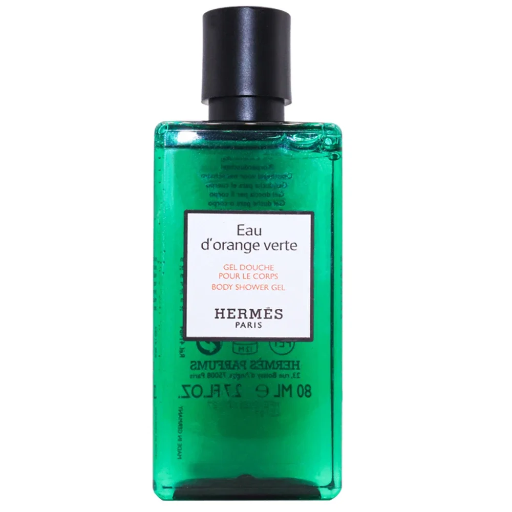 Original Hermes Orange Blossom Bath Shower Gel 80ml Special Aromatic Mild Cleaning Strong Cleansing Power Long Lasting Fragrance