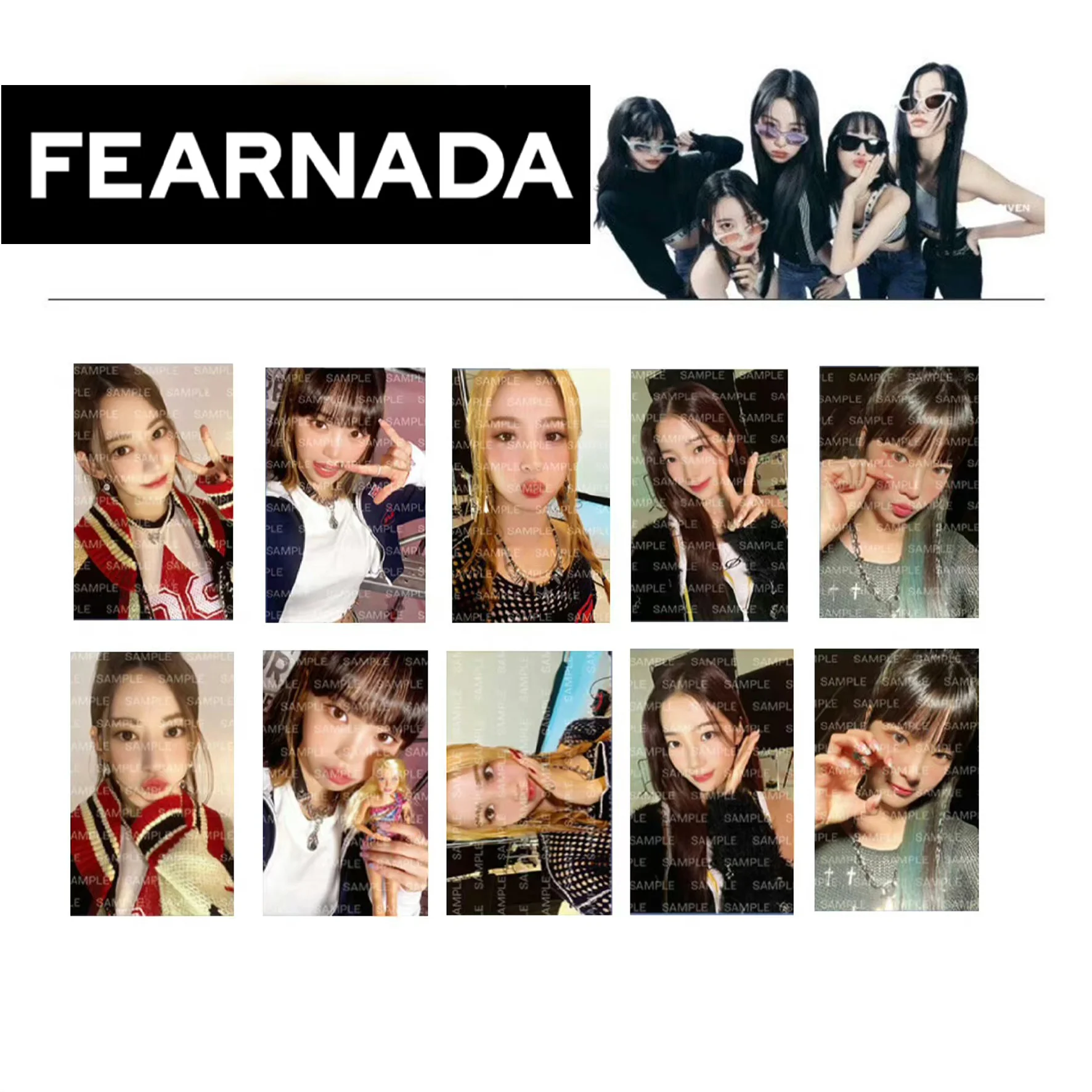 

KPOP LE SSERAFIM unforgive альбом фотооткрытки faпрянада фанвстреча Толстовка ломо карты LESSERAFIM Sukura ChaeWon Kuzuha Поклонники подарки