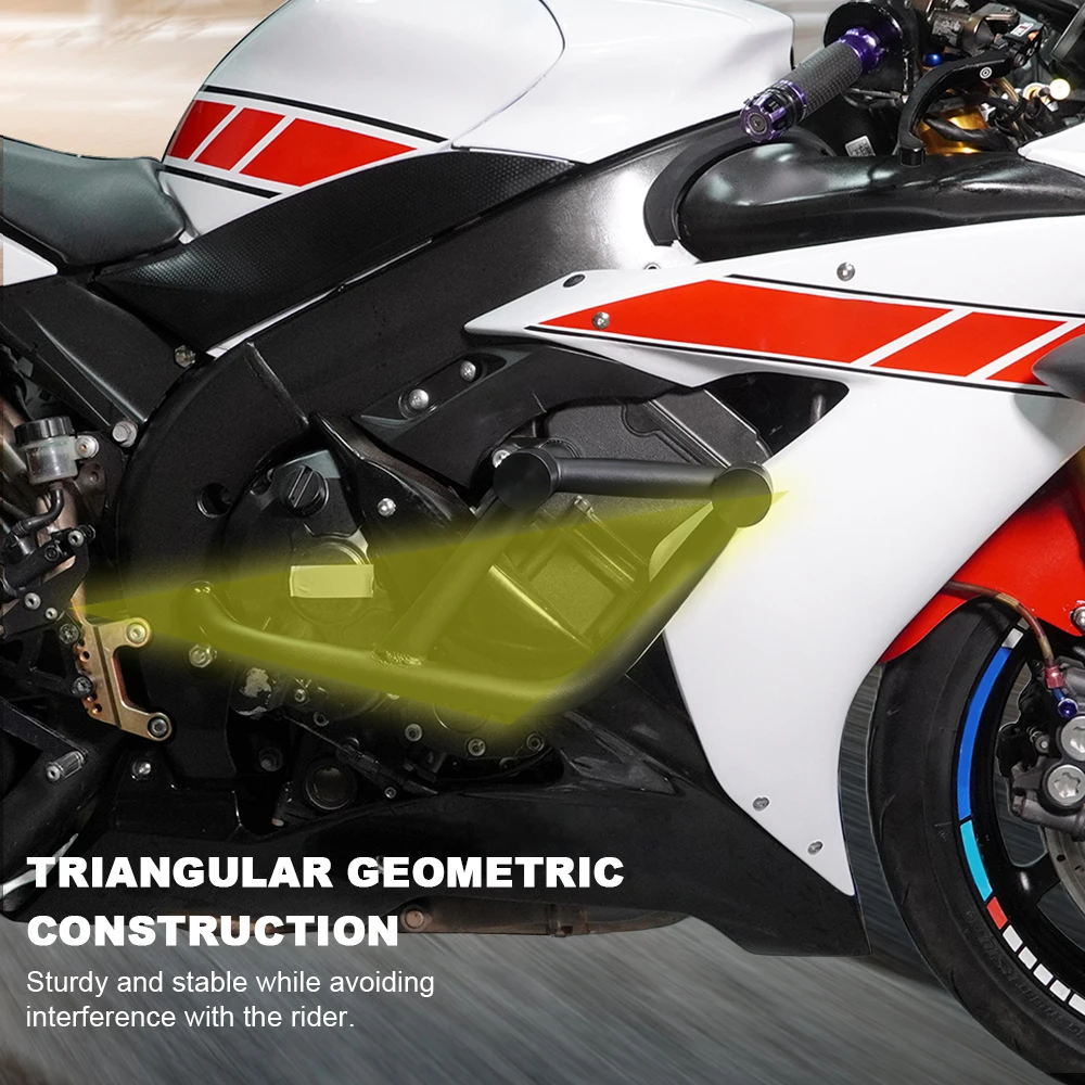 오토바이 엔진 가드 하이웨이 바 스턴트 크래시 케이지 범퍼 프로텍터 레이스 레일 YZF-R1 YZFR1 2004 2005 2006 YZF R1 야마하용
