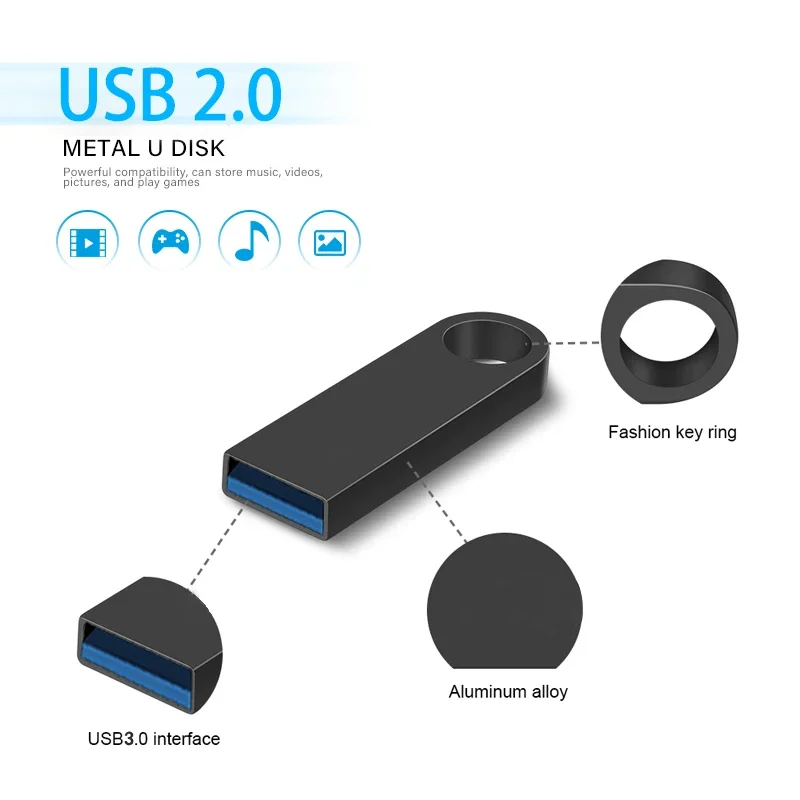 USB 플래시 드라이브 고속 2.0 플래시 펜 드라이브, Cle USB 2.0 스틱 펜 드라이브, 64GB, 무료 배송