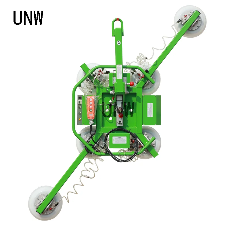 400kg 600Kg 800kg Glass Lift&ensp;Portable Suction Cup Glass X Shape Vacuum Lifter Crane for Carrying Machine