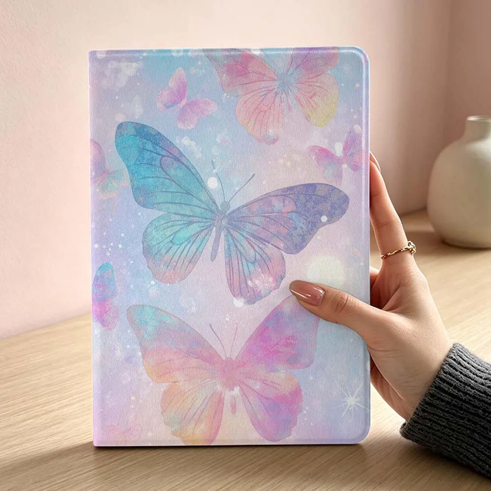 Elegant Butterfly Design Soft Tablet Case