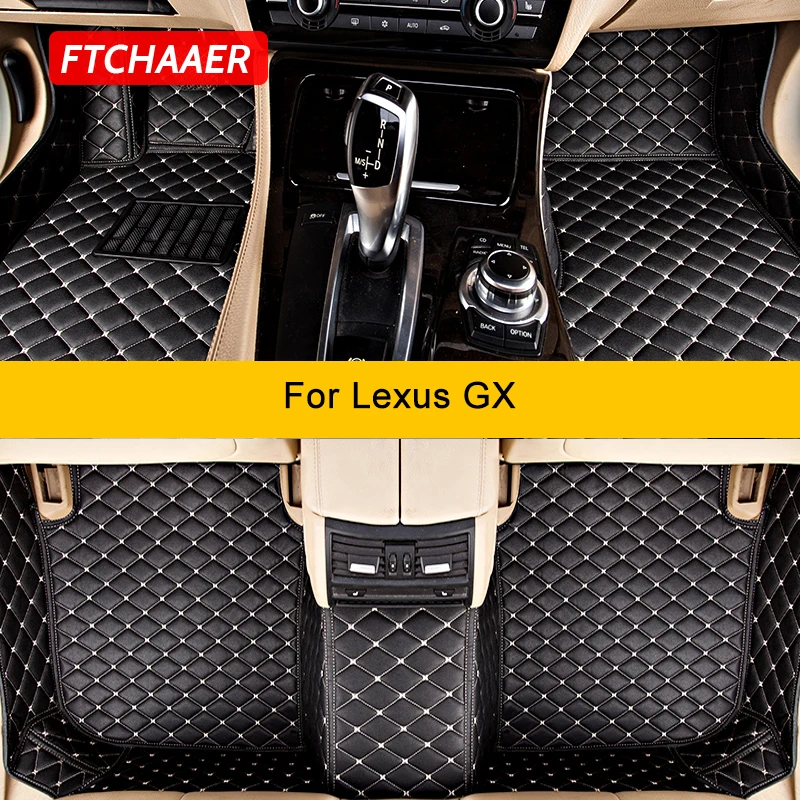 

FTCHAAER Custom Car Floor Mats For Lexus GX GX460 GX470 Auto Carpets Foot Coche Accessorie