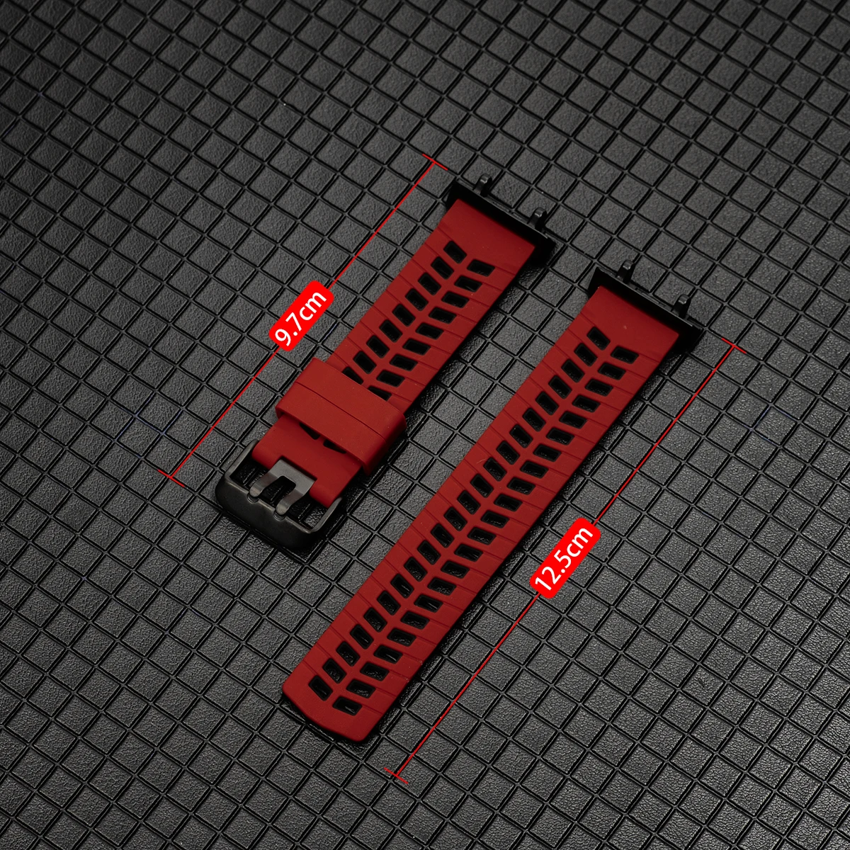 Breathable Silicone Replacement Strap Wristband