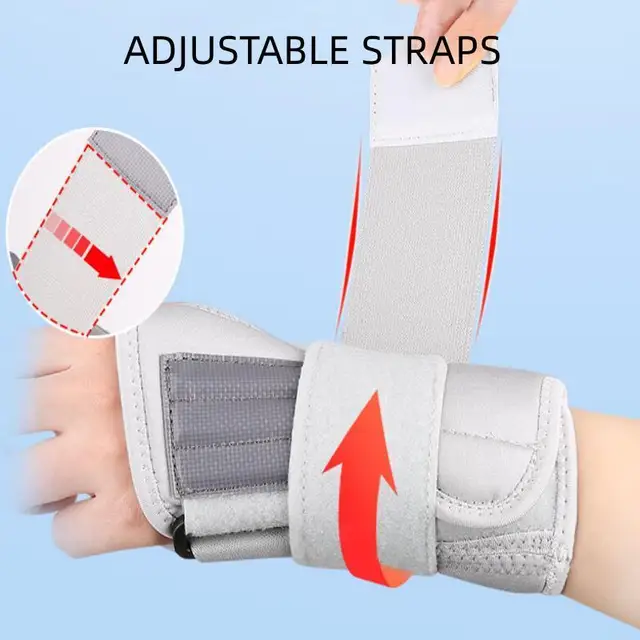 Önmelegítő Mágneses Csukló Tartó Szorító Állítható Védő Carpalis Alagút Szilánk Fájdalomcsillapító Íngyulladás Artritisz - Image 2