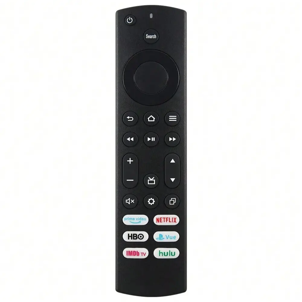 New Replacement Remote for Toshiba 6 Smart TV and Insignia Smart TV with 6 Shortcut Buttons, Prime Video, ImdbTV, Hulu(No voice)