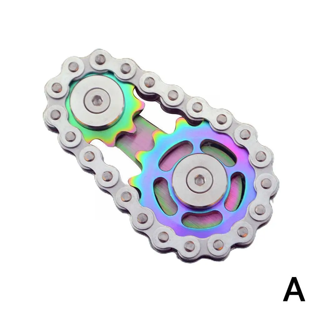 

Sprockets Flywheel Fingertip Gyro Fingertip Toys Chains Chain Roadbike Gyro Toy Spinner Dropshipping 2023 Edc Gear Metal Sp W1c2