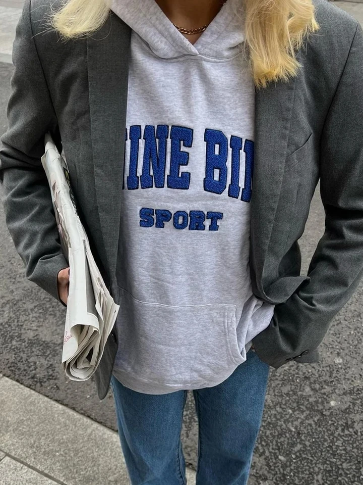 

Woman Sweatshirt 2023 New Embroidered Letters Hand Fleece Women Hoodies