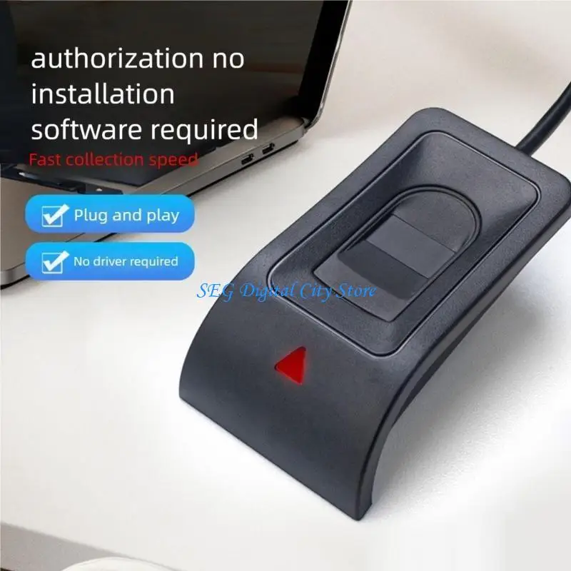 U75B, 호환 가능한 USB 지문 스캐너의 안정적인 ABS 소재 보안 로그인 솔루션 획득