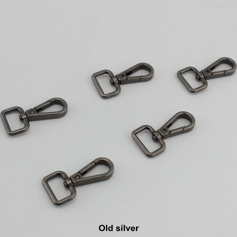 10-50pcs 19mm old silver High quality trigger snap hook hand bag gold  swivel clasp hooks hardware accessory DIY hardware