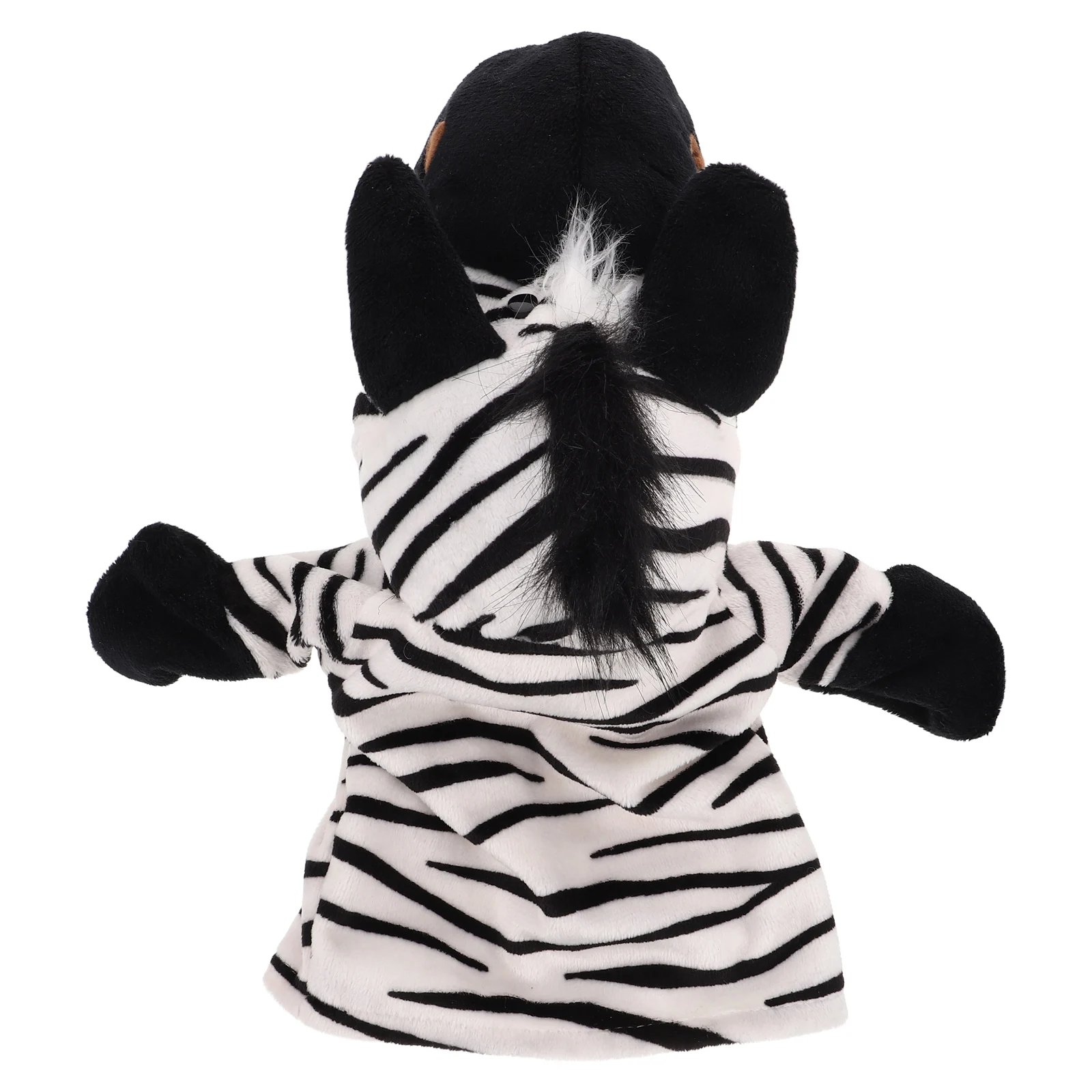 Animal Hand Cute Zebra Finger Puppet For Kids Family Interaction Storytelling Jungle Puppet For Preschool Party Bag