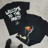 Y2K Affliction T Shirt Vintage Clothing Punk Hip Hop Graphic Print Oversized T Shirt Women Round Neck Cotton Short Sleeve Tops 5