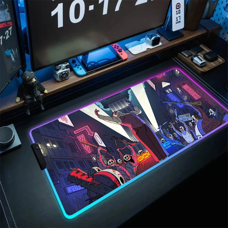 

Back Light Mouse Pad 90x40 J-joker Led Mousepad Table Mat Backlight Setup Gaming Accessories Rgb Gamer Extended Cheap Pc Cabinet