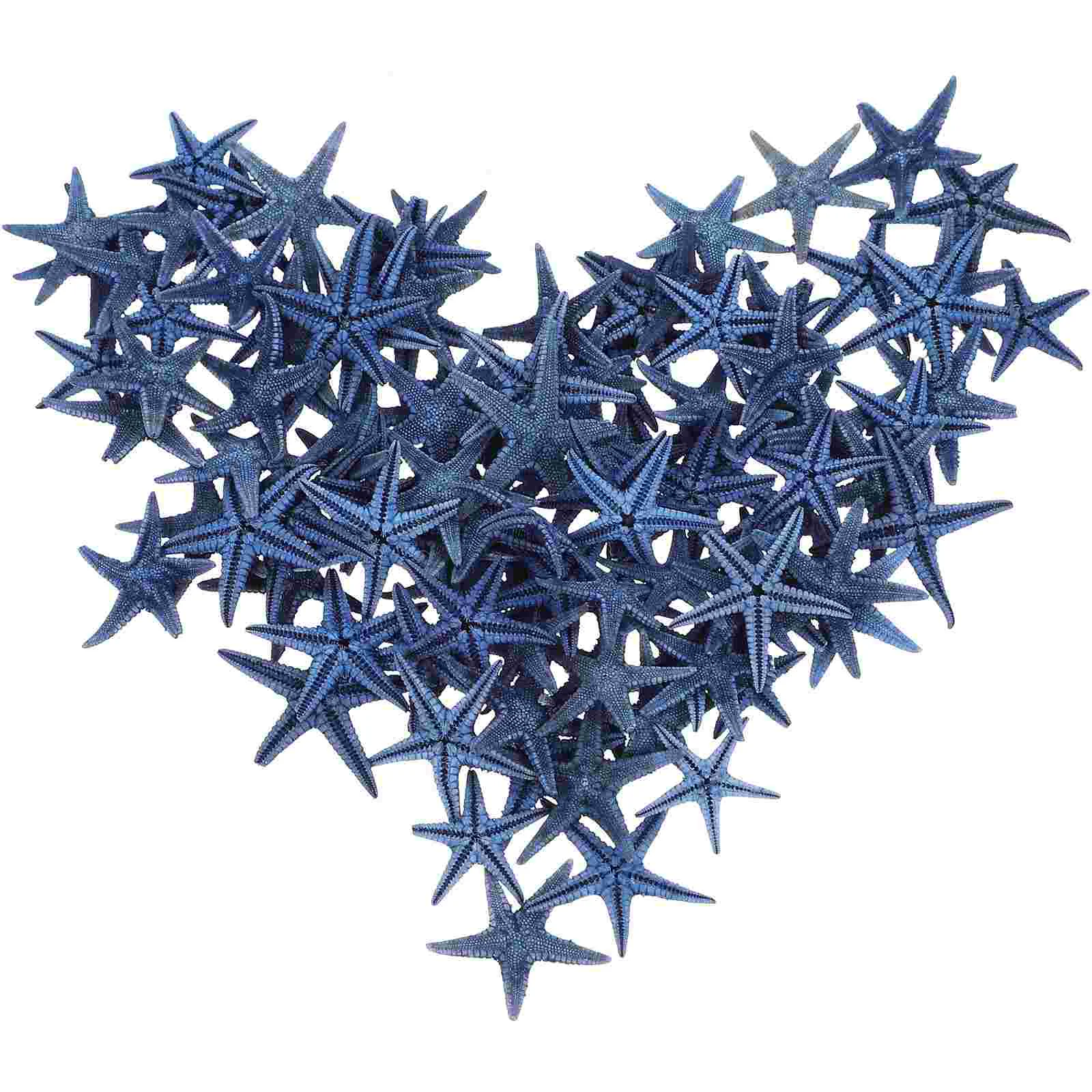 100 Pcs Vases Decor for Fish Tank Filling Exquisite Star Natural Desktop Adorn Aquarium 3