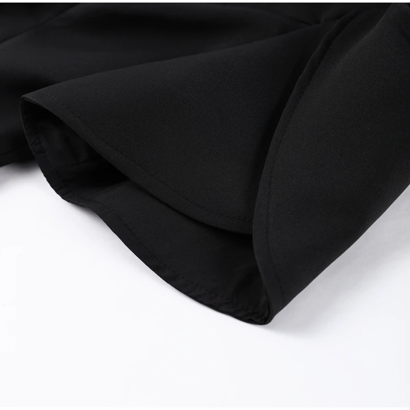 Elegantes Blumenmuster-Rock-Set für Damen: Schicker Puffärmel-Blazer und Bubble-Minirock-Anzug – Frühjahr 2026, Alltags-Freizeitoutfit für die Dame – Detail 11