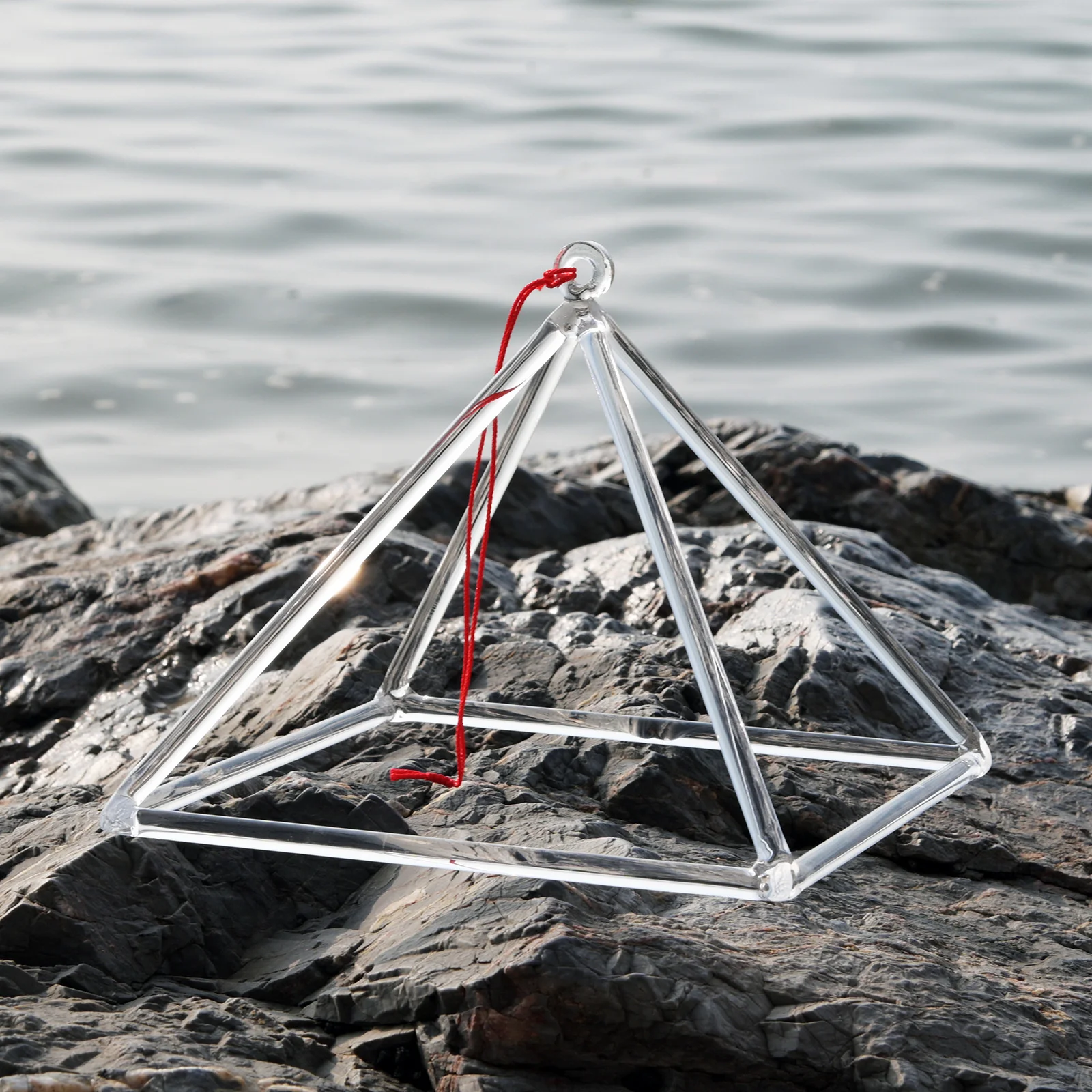 

Meditation Percussion Instrument Crystal Pyramid Triangle Bell Music Healing Chakra Yoga Chanting Bowl Chime Sounds Melodious