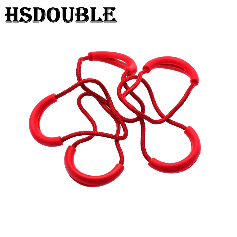 U Shape Cord Zipper Pulls Strap Lariat 10 Pcs/Pack for Apparel Accessories Color Red zipper repair kit zipper pullers zipper accessories
