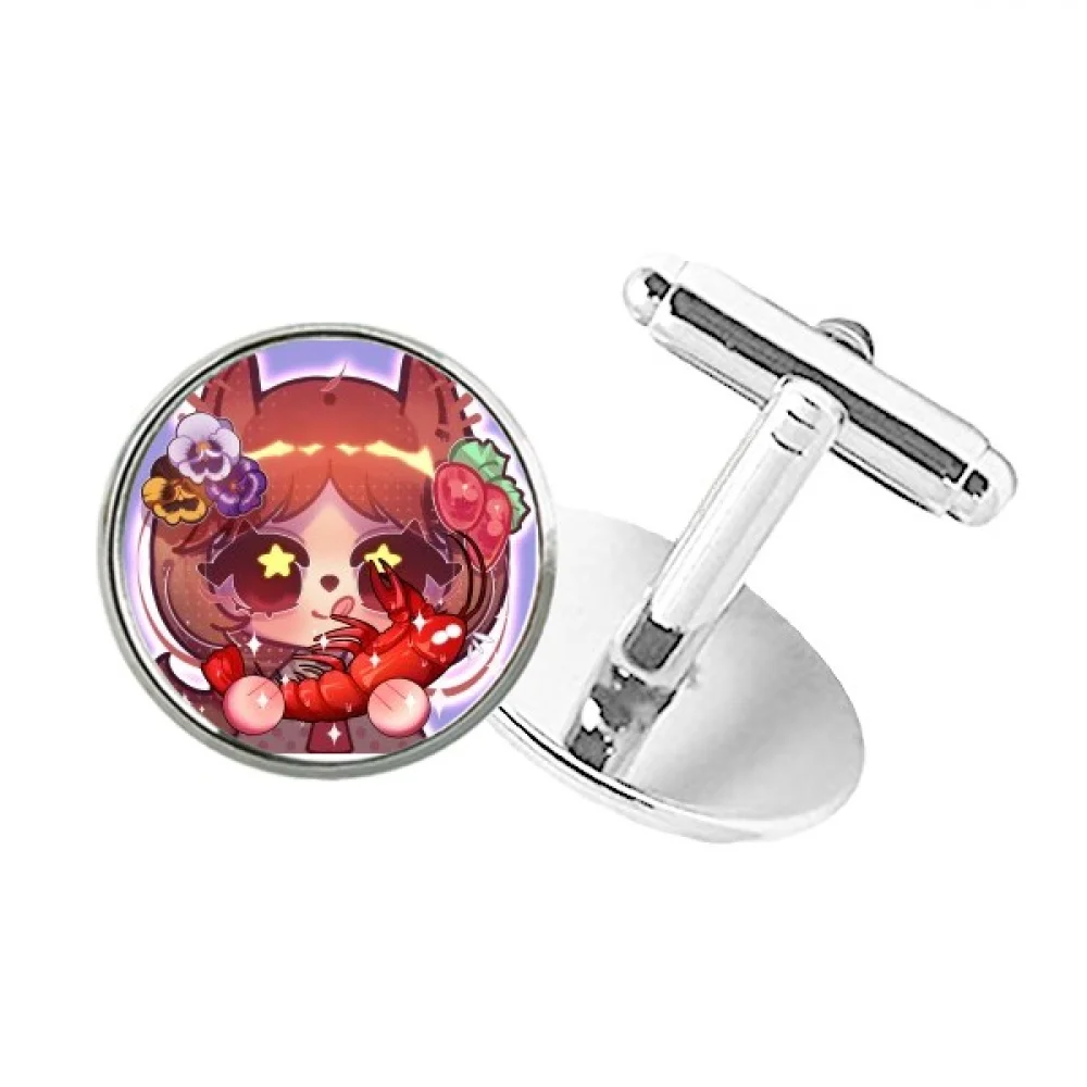 

Squirrel Iceland Lobster Food Cuff Clip Stud Accessory Cufflinks Sleeve Button