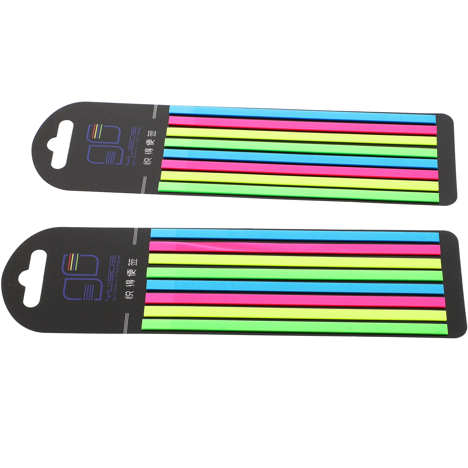 

Reading Strips Sentence Markers Fluorescence Highlight Strips PET Stickers Thin Fluorescent Sticky Notes N Times Stickers