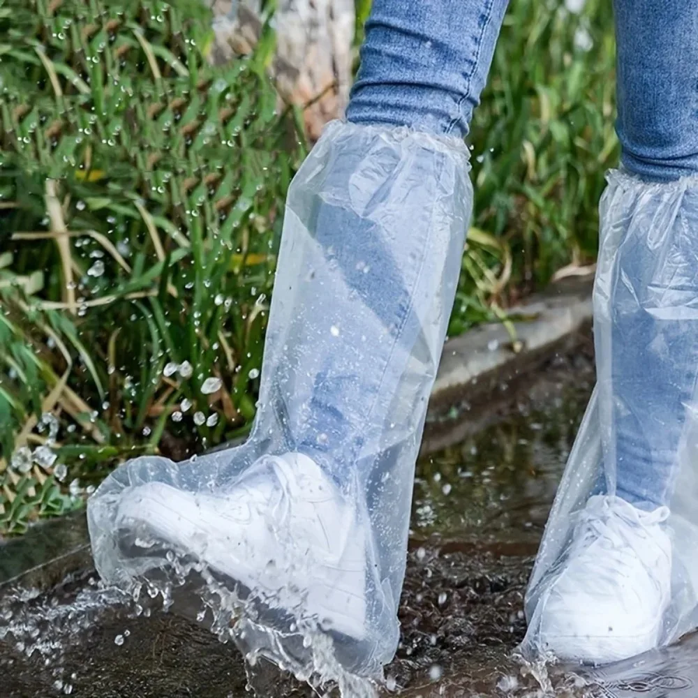 Zwarte lange regenoverschoenen Varese van Pro-X Elements