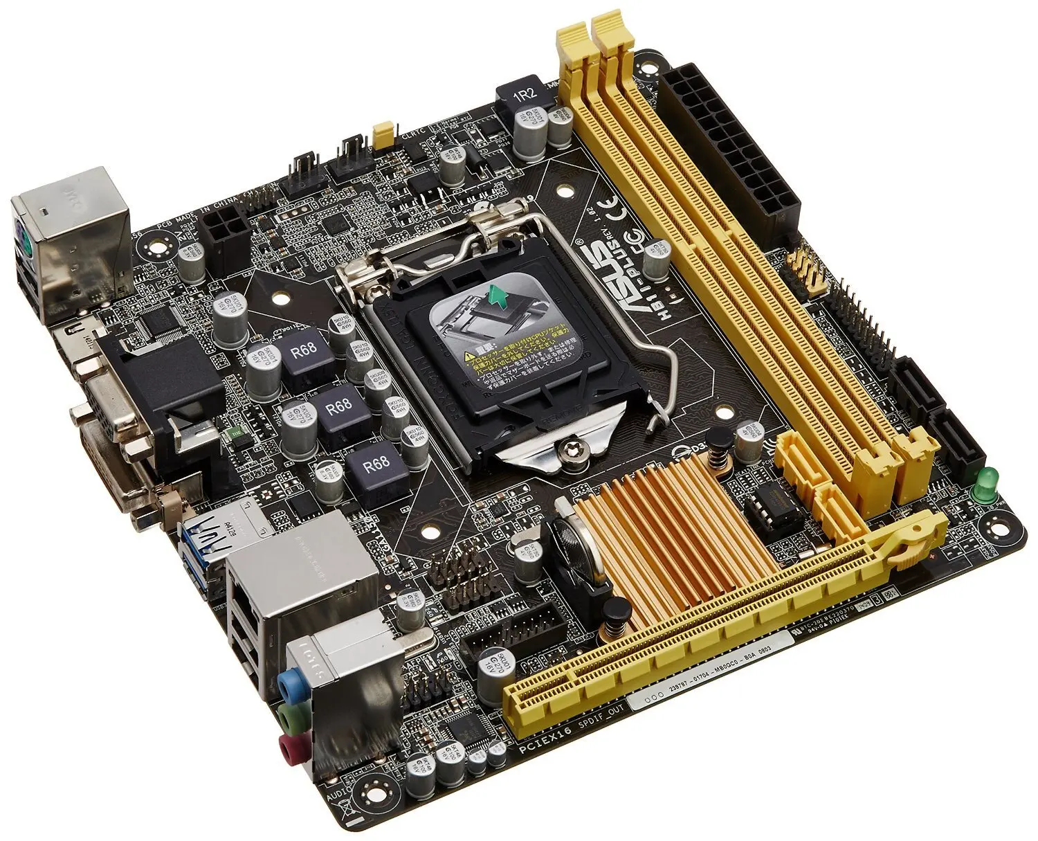 Материнская плата LGA 1150, Материнская плата ASUS H81I-PLUS DDR3 16G ...