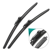 Silicone & rubber  Front Wiper Blades Set For BMW 1 Series F20 F21 2012 - 2019 Windshield Windscreen Window Brush 22"+18" 2