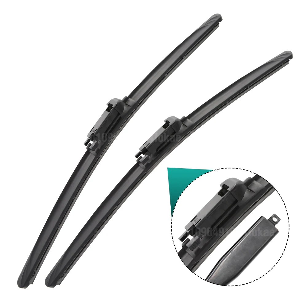 Silicone & rubber  Front Wiper Blades Set For Mini Countryman R60 2010 - 2016 Windshield Windscreen Window Brush 20"+19" 2