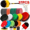 Drilling Brush Polishing Sponge Pad Set Power Scrubber Cleaning Kit Car Home Clean Tools Scrub Brush Set Power Drill Accessories 1