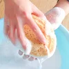 5pcs/10pcs Soft Shower Sponges Honeycomb Bath Exfoliating Sponge Body Scrubber With Hanging Rope Cleansing (Random Pattern) 3