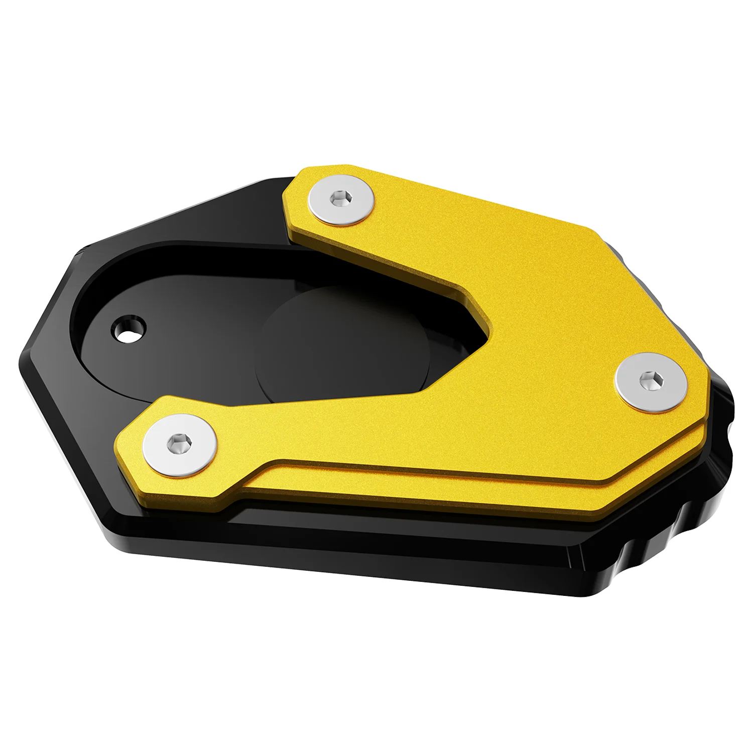 Motorcycle Kickstand Pad Side Stand Enlarger Extension Plate Support