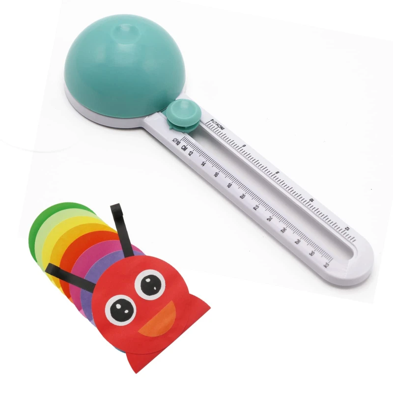 Round Cutting Knife Patchwork Compass Circle Cutter Round Paper-Cutting Machine Scrapbooking Cutters Cards DIY Tools Accessories