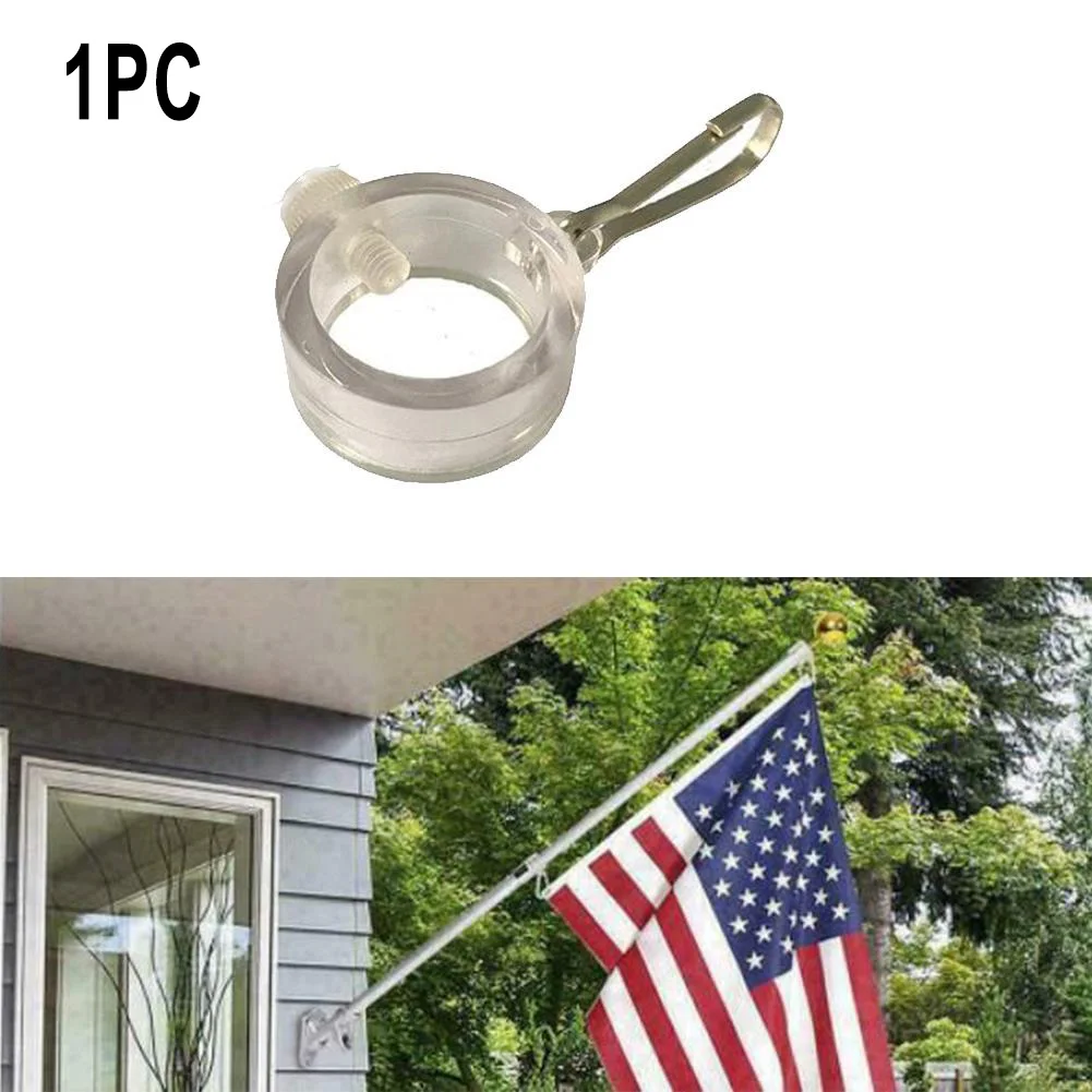 1Pcs/Set Flag Pole Attachments Anti-Wrap Flag Pole Rotating Mounting Rings Grommet Clip