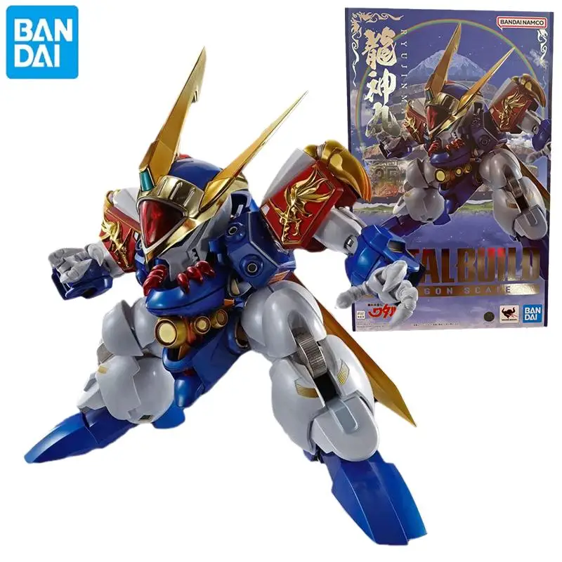 

Bandai Original Genuine 23CM METAL BUILD MB Majin Eiyuuden Wataru RYUJINMARU 35th Anniversary Alloy Model Toys Gifts