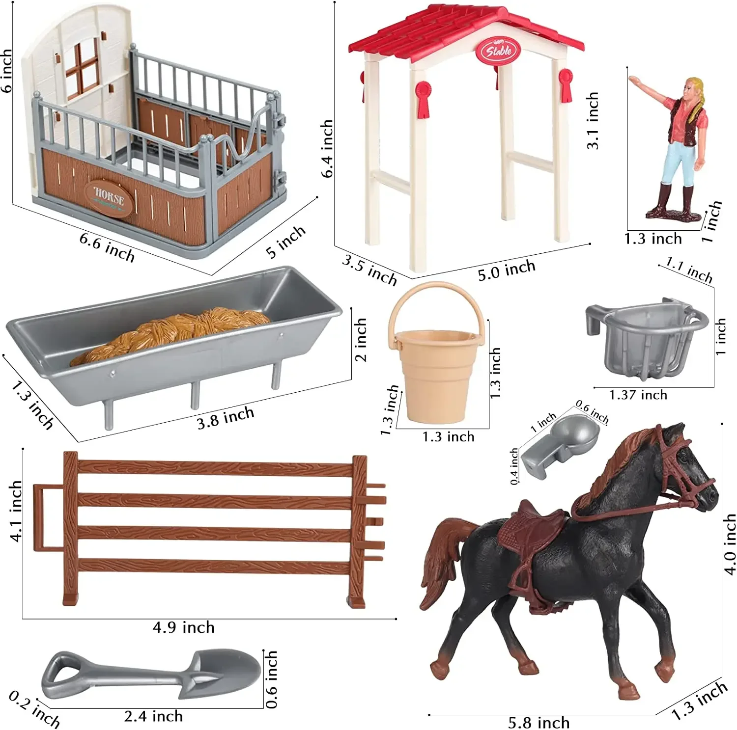 Establo Juguetes Caballos Para NiÃ±as Establo Spirit Con Caballo