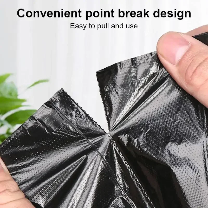 15Pcs/1Roll Household Garbage Disposable Trash Bags