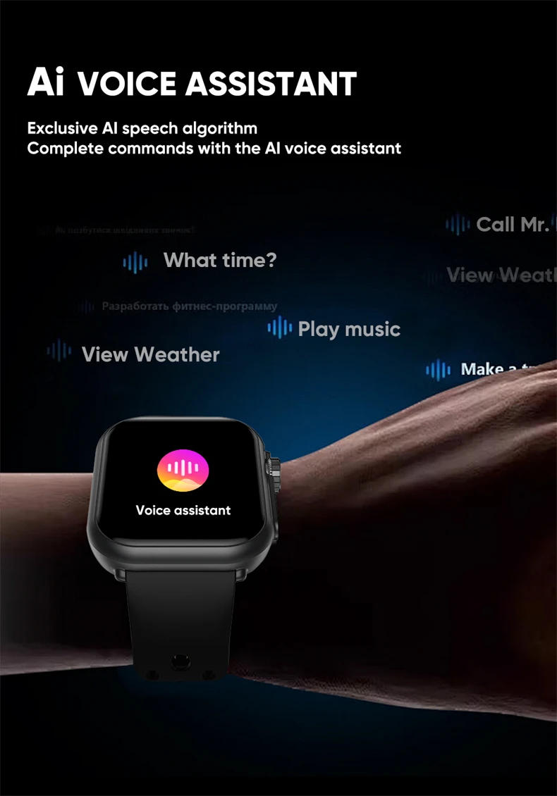 Smartwatch With Amoled Screen Gps And Bluetooth Call For Android Ios_voghion.com