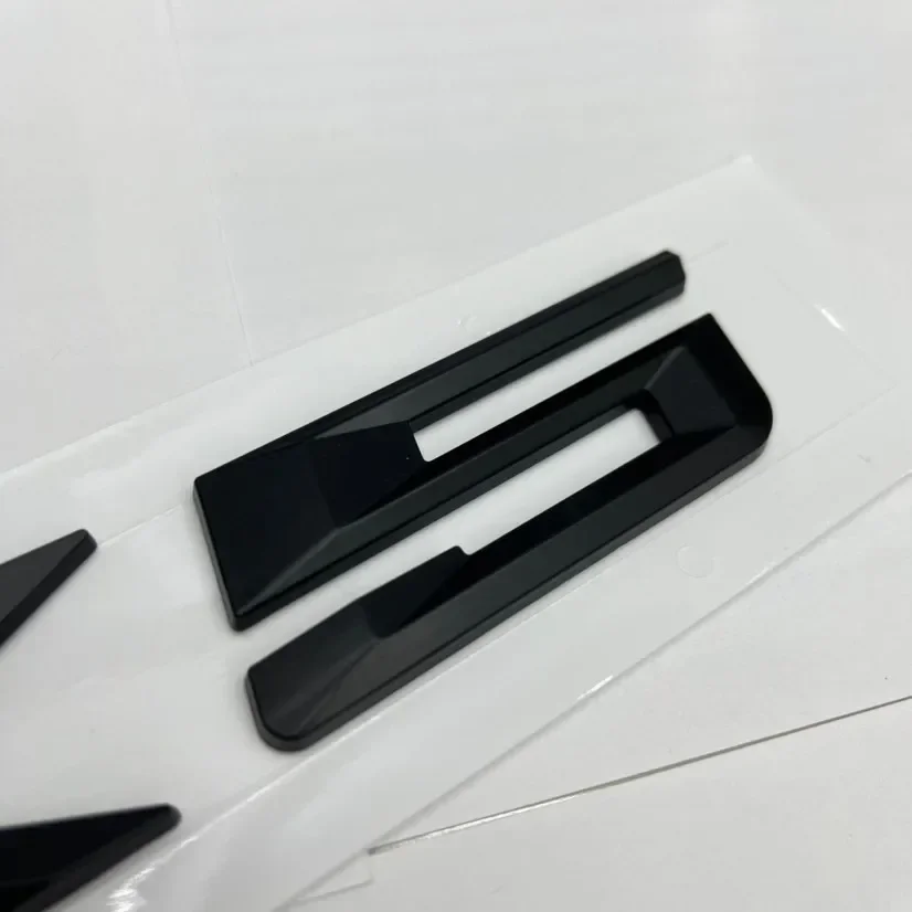 For BMW X5 X1 X3 X6 GT E70 &lrm;E53 &lrm;F15 X5 Letter Trunk Emblem Rear Badge Decal Sticker Black and High Quality