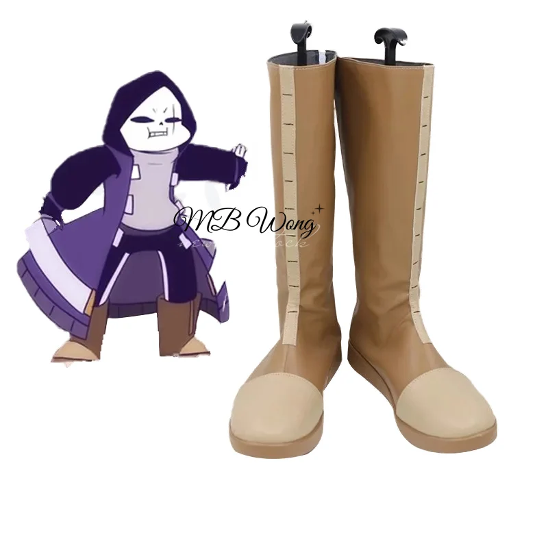 

UNDERTALE Epictale Epic Sans Cosplay Shoes Boots Game Anime Women Men Halloween Party Role Play Props