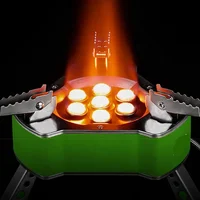 Seven-star Furnace Split Outdoor Casual Durable Stove Wild Fire Stove Butane Liquefaction Portable Gas Stove 2