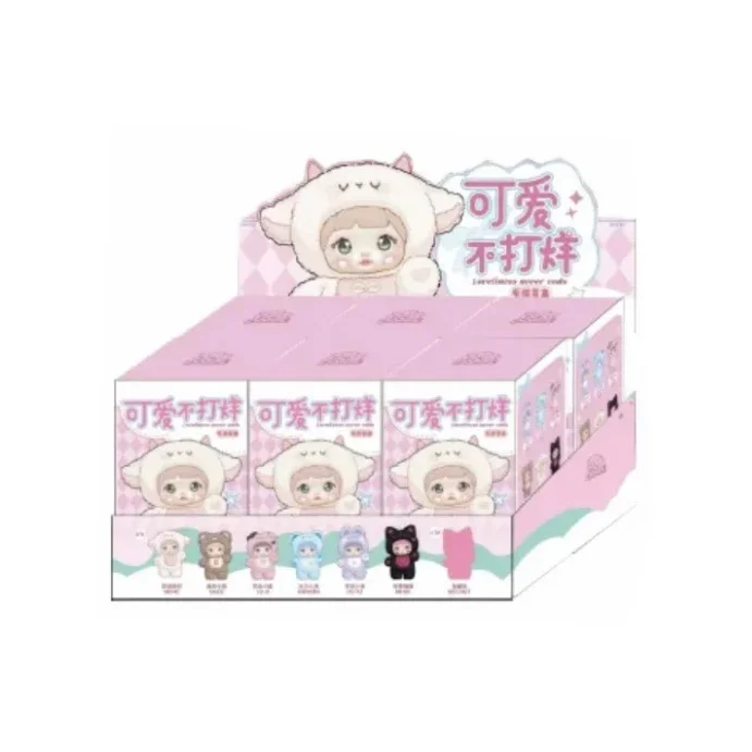 Shopular Nommi Blind Box - Muñeca De Peluche Abierta Nommi Loveliness Never Ends Series Confirmed Kawaii Plushie Charm Doll Lindo Regalo De Navidad Coleccionable De Cumpleaños (oso Café