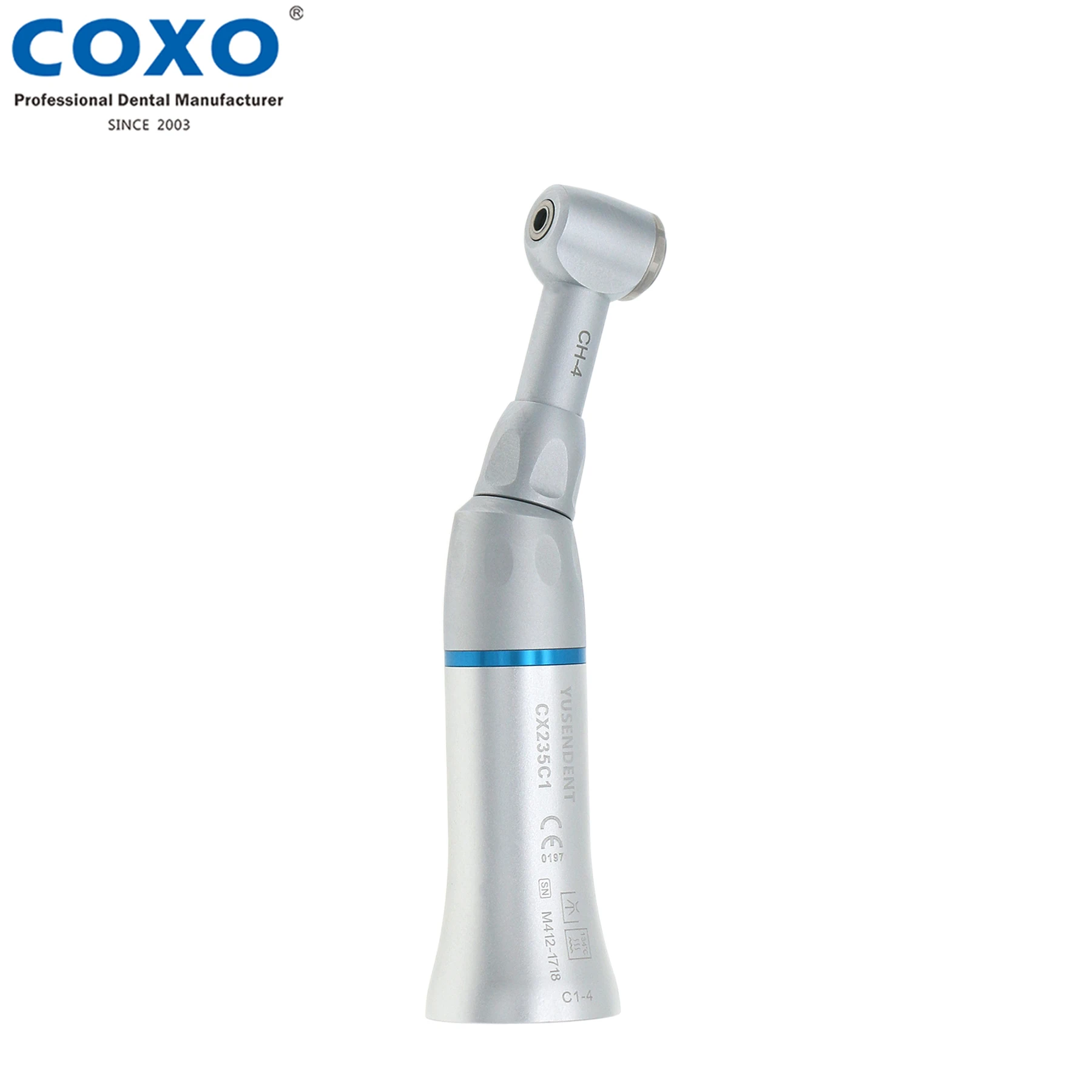 

COXO Dental 1:1 Push Button E-type Low Speed Contra Angle fit NSK CX235C1-4