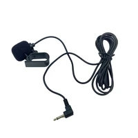 Car Audio Microphone 3.5mm Clip Jack Plug Mic Stereo Mini Wired External Microphone For Auto DVD Radio 2/3m Long Professionals 6
