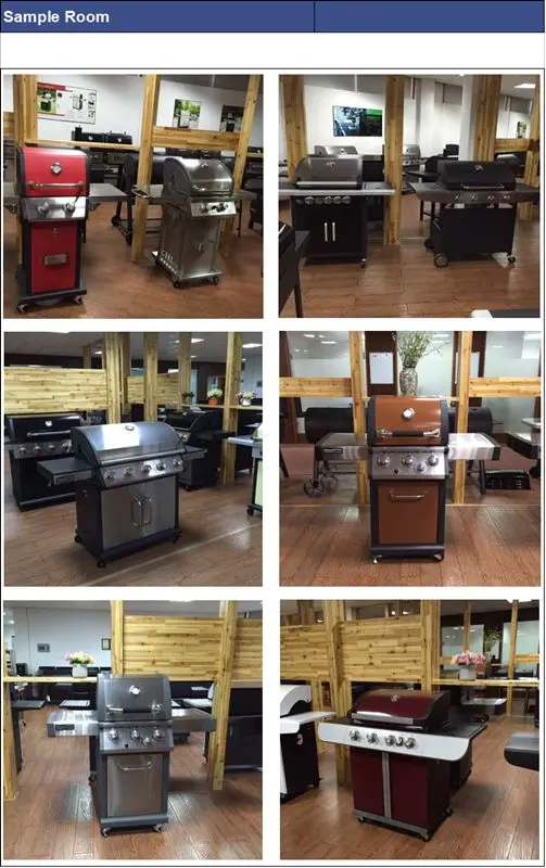 4+2 Burners Gas BBQ Grill Barbeque