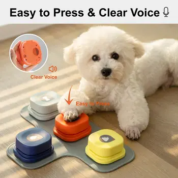 Dog Button Communication Toy 4