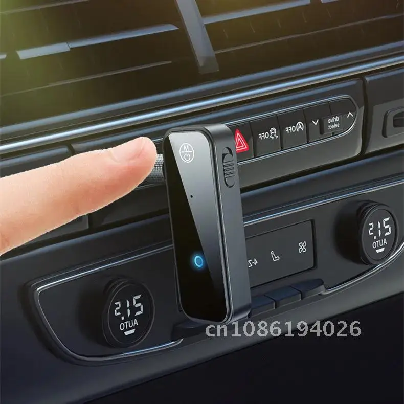 

Wireless Bluetooth 5.0 Receiver Transmitter Adapter 3.5mm Jack for Car Music Audio Player Aux Headphone Reciever Handsfree 2 In1