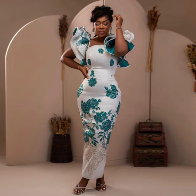Wunmi Flare Sleeve Dress