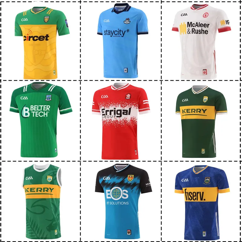 

2024 Derry GAA Home Jersey Shirt Mens Fermanagh GAA Home Jersey 2024 Rugby Jersey Tipperary GAA Home County Jerseys Size:S-5XL